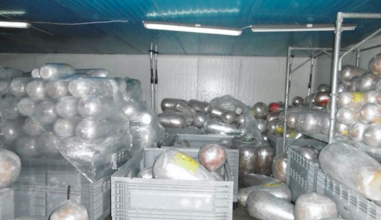 V Dolním Dvořišti byl odhalen nelegální sklad kebabů.