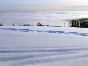 Na Šumavě v noci klesla teplota na minus 33,3 stupně Celsia