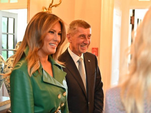 "Český" Trump se setkal s opravdovým Trumpem.