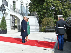 "Český" Trump se setkal s opravdovým Trumpem.