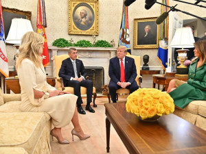 "Český" Trump se setkal s opravdovým Trumpem.