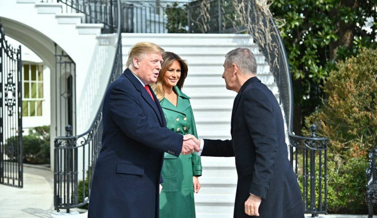 "Český" Trump se setkal s opravdovým Trumpem.