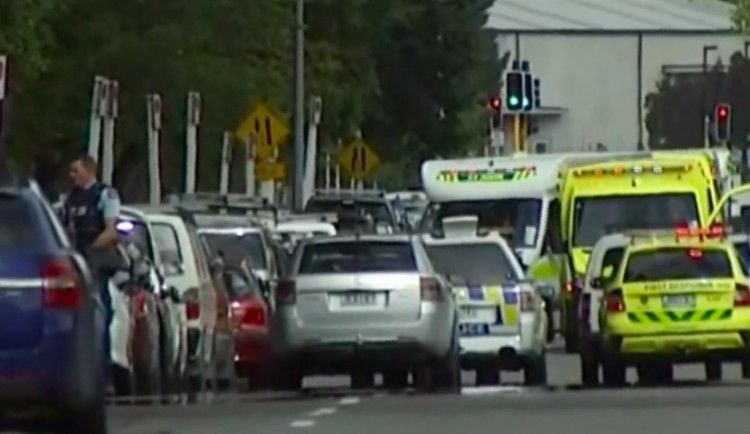 Místo jednoho z útoků.