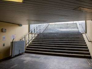 Podchod u budějckého Mercury přejde do správy města. Budou pro něj hledat nájemce