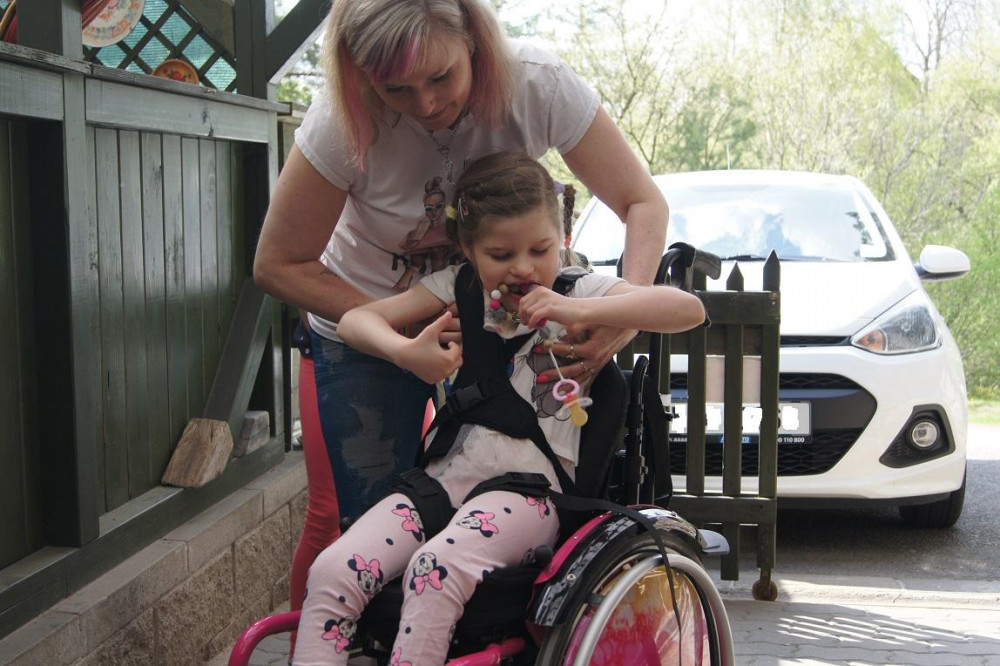 Leontýnka s maminkou