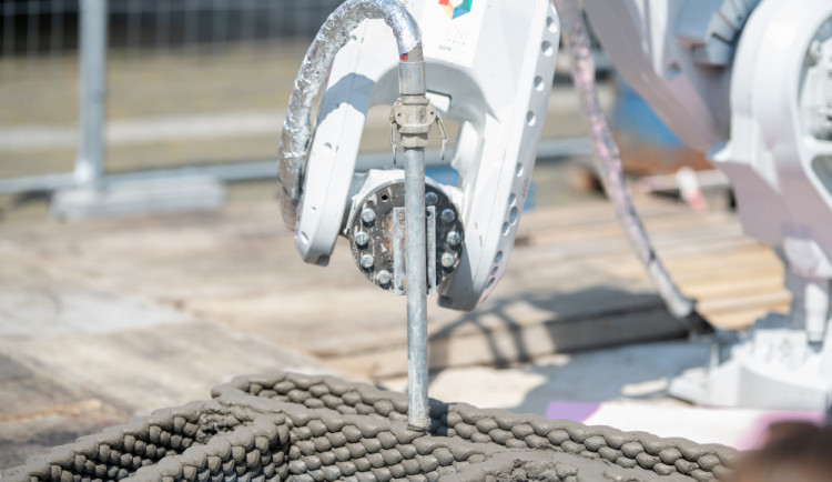 V Budějcích začal sochařský festival, sochy tiskne i robot.