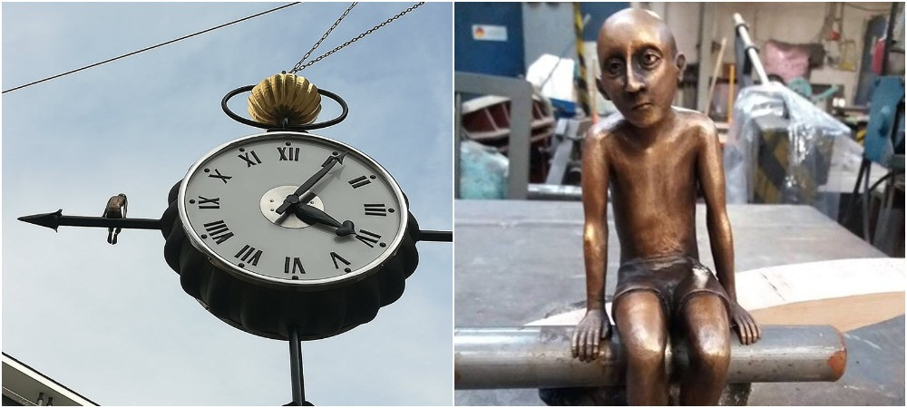 Adam Čekač na opravených hodinách