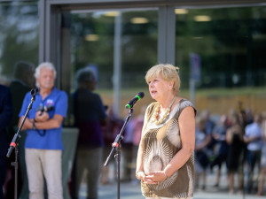 Nový terminál na letišti.