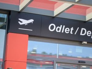 Nový terminál na letišti.