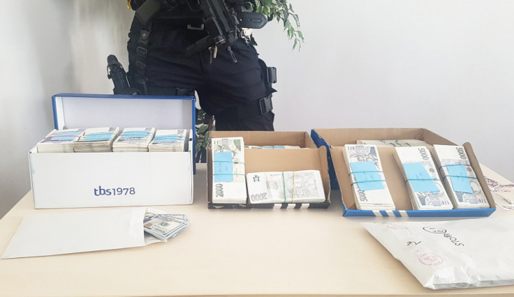 Zadržená finanční hotovost.