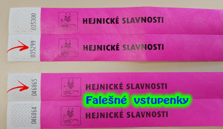 Pozor na falešné vstupenky. Prodávají se za podezřele nízkou cenu a v oběhu jich jsou stovky.