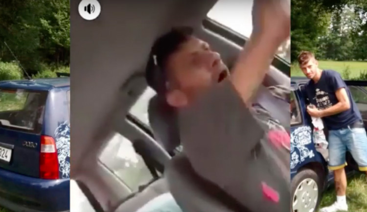 Zdrogovaný muž ujížděl policii. Zběsilou jízdu i policejní střelbu si natáčel na Instagram.