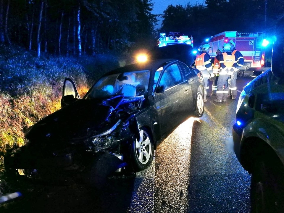 Foto z místa nehody