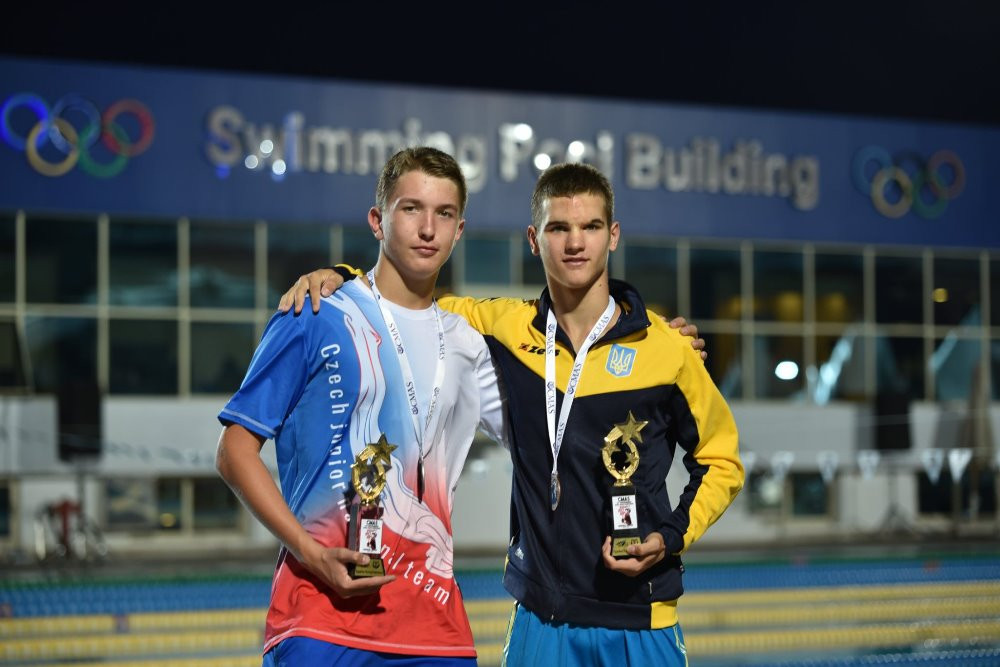 Liberecký ploutvový plavec Matyáš Kubíček veze z juniorského šampionátu stříbro