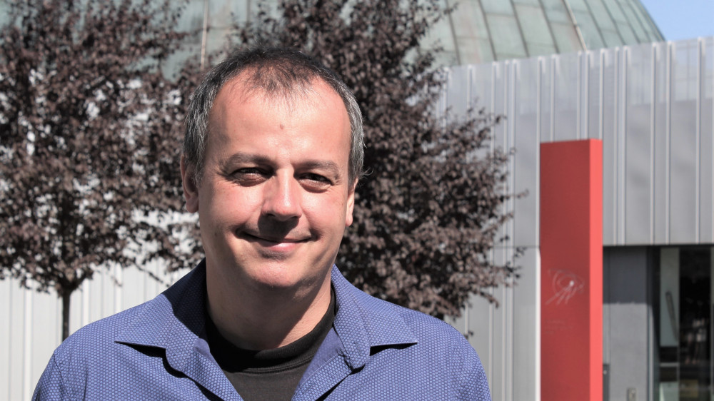 Ředitel Hvězdárny a planetária Brno Jiří Dušek