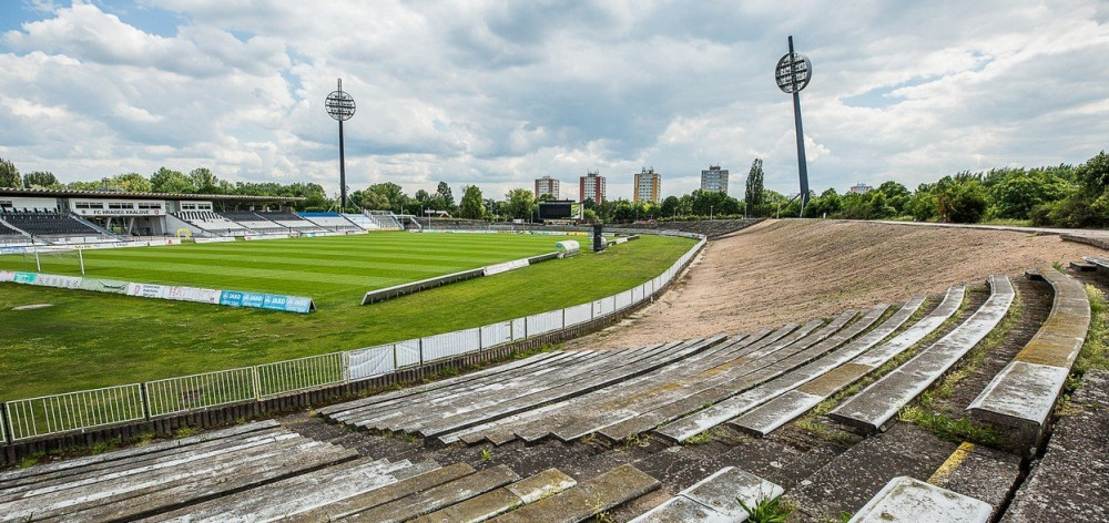 Fotbalový stadión v Hradci Králové