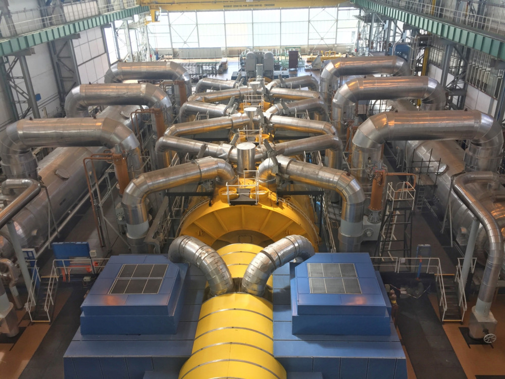 Turbínu prvního bloku v následujících dnech čekají kontroly