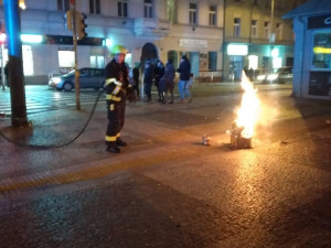 Oslavy silvestra byly spíš klidné, zranění jsou od pyrotechniky