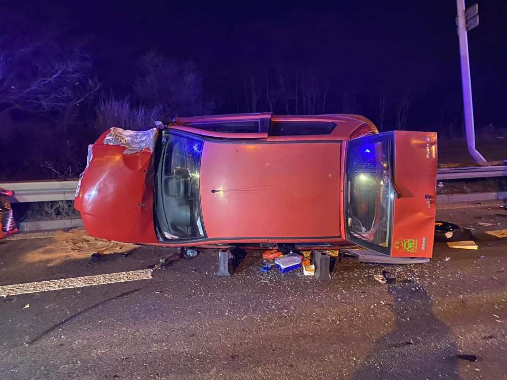 Nehoda v Evropské ulici.