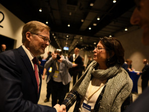 Občanští demokraté si v Praze zvolili své vedení. V předsednictvu zasedne šestice mužů.