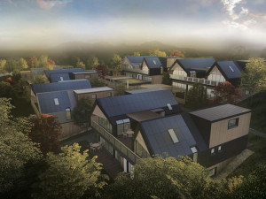 Vlastní elektřina a záplava vegetace. V Česku se chystá první městská zelená čtvrť