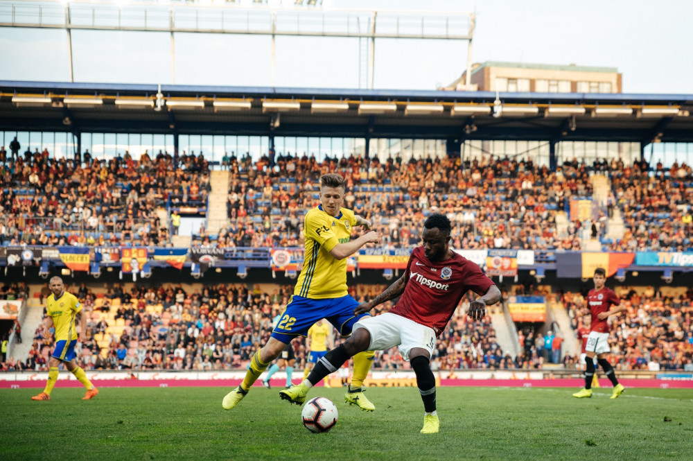 Sparta remízovala se Zlínem 2:2.