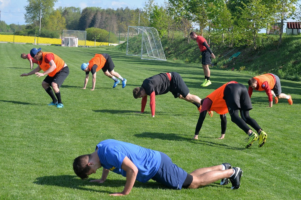 Letní příprava hokejistů Mountfield HK