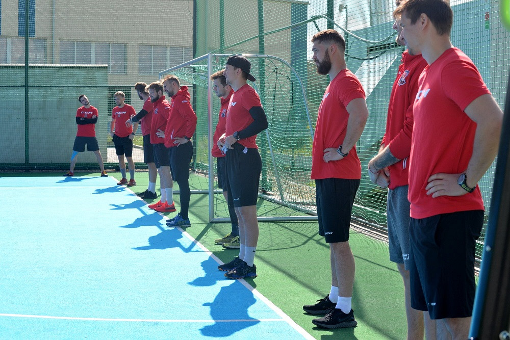 Letní příprava hokejistů Mountfield HKMountfieldu zahájili letní přípravu