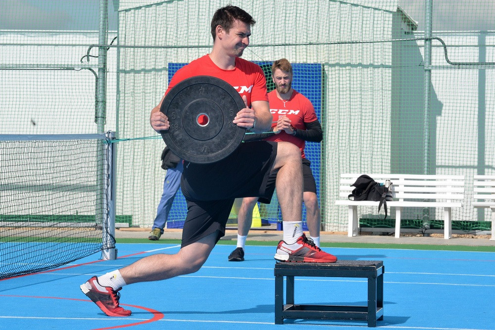 Letní příprava hokejistů Mountfield HKMountfieldu zahájili letní přípravu