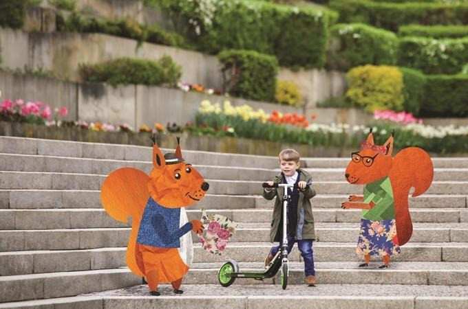 Dětské návštěvníky Mariánských Lázní provedou městem veverky Karolína a Ruda