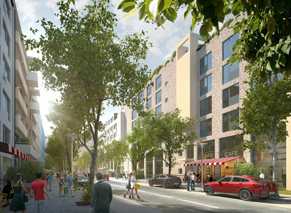 FOTO: Na zelené louce vznikne nová čtvrť. Developer chce v Jižním centru začít stavět první domy