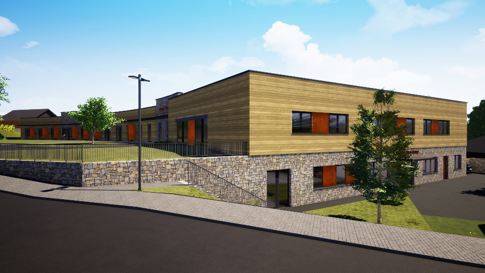 Vizualizace prvního domácího hospicu na Vysočinu