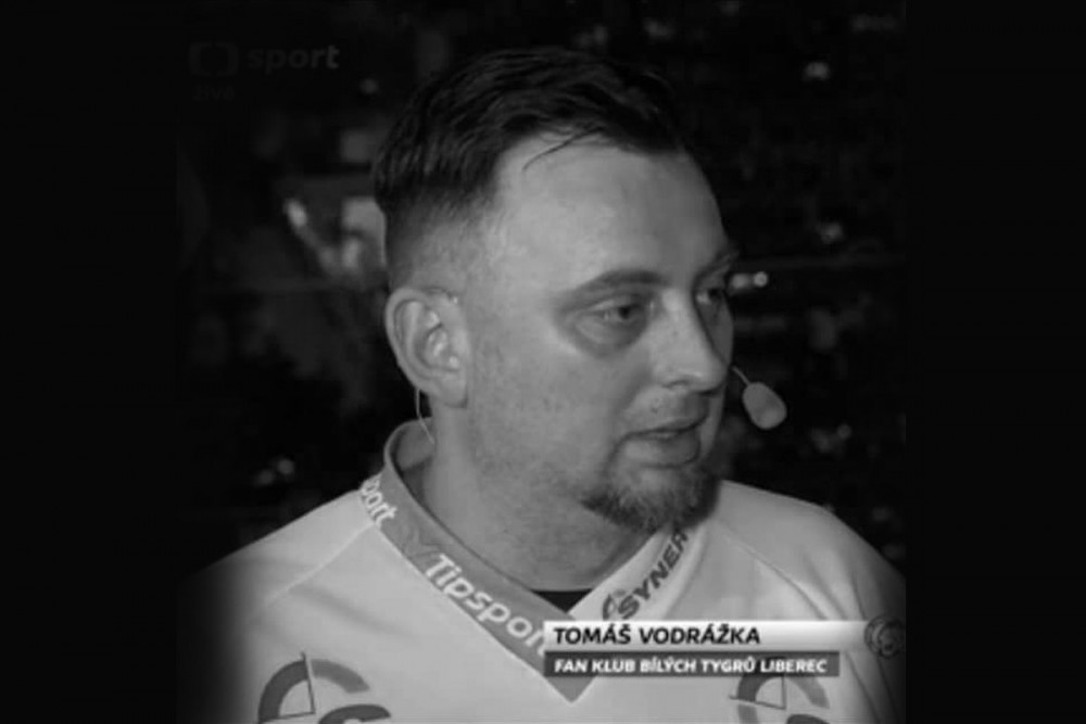 Zemřel dlouholetý vedoucí fanklubu Bílých Tygrů Tomáš Vodrážka