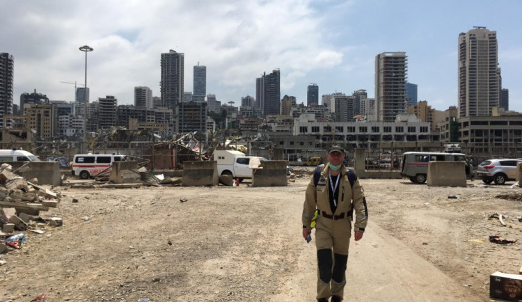 FOTO, VIDEO: Mise v Bejrútu je u konce. Český tým USAR se vrací domů