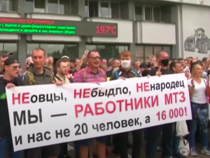 Tisíce Bělorusů si připomněly mrtvého demonstranta