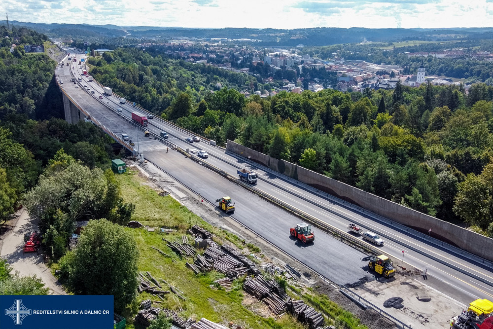 Úsek č. 19, Most Vysočina ve Velkém Meziříčí