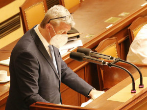 Dnešní jednání v poslanecké sněmovně.