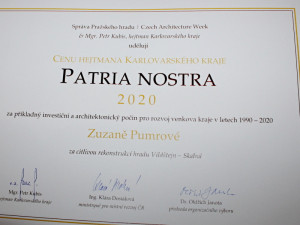 Cenu Patria Nostra získal i hrad Vildštejn ve Skalné na Chebsku