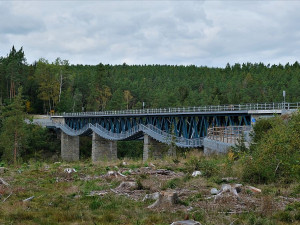 Železniční most v Pňovanech a zavěšená lávka pro pěší i cyklisty má Cenu Patria Nostra
