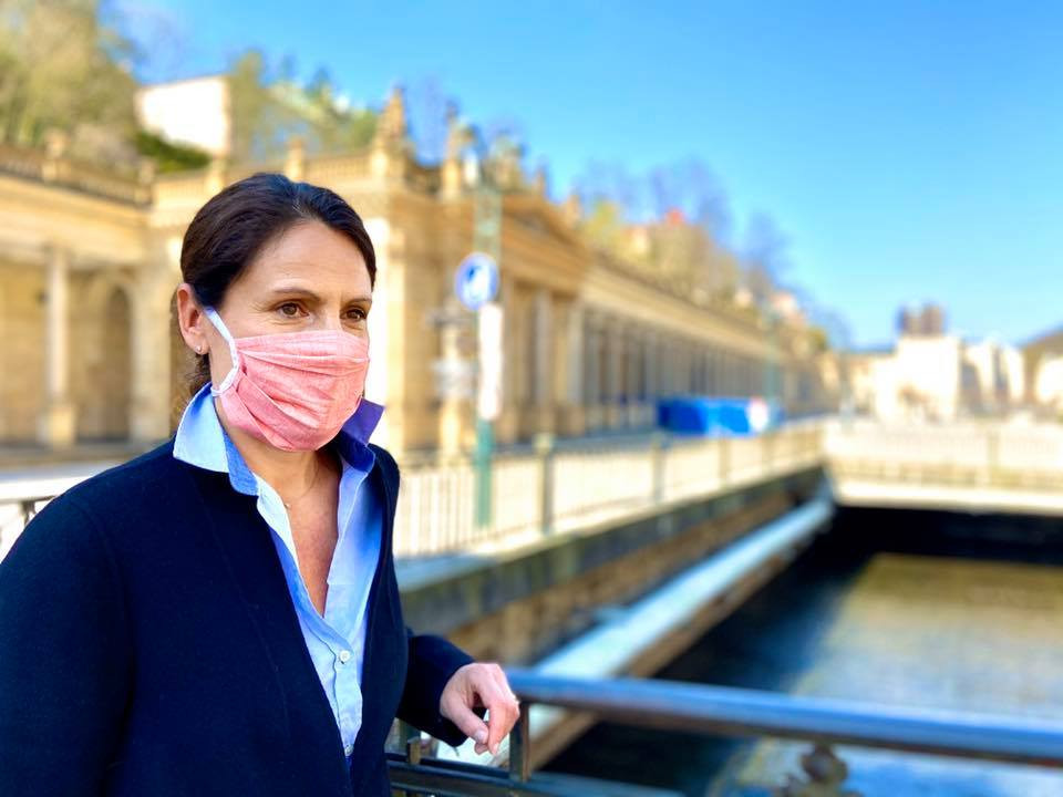 Primátorka Karlových Varů Andrea Pfeffer Ferklová