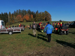 Takto vypadala největší pátrací akce po ztraceném seniorovi na Šumavě, které velel Czech SAR Team.