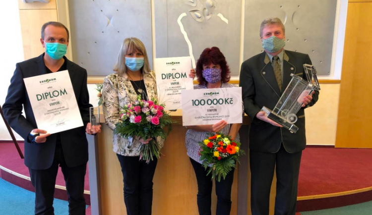 Třídění jako samozřejmost. Jihočeský Vimperk ovládl soutěž O Křišťálovou popelnici.