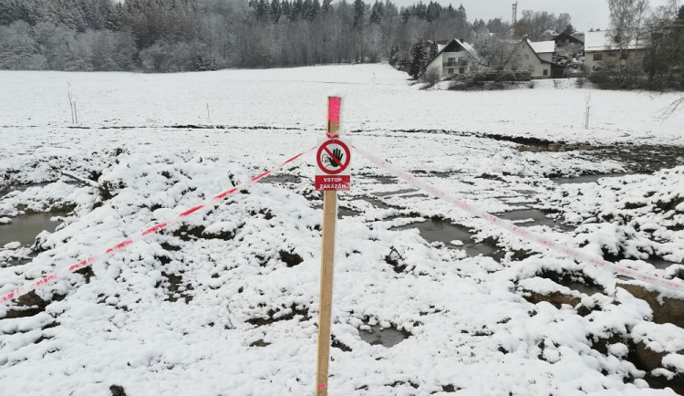 Revitalizace na jablonecké Dolině je na zimu přerušena. Nevstupujte na stavbu