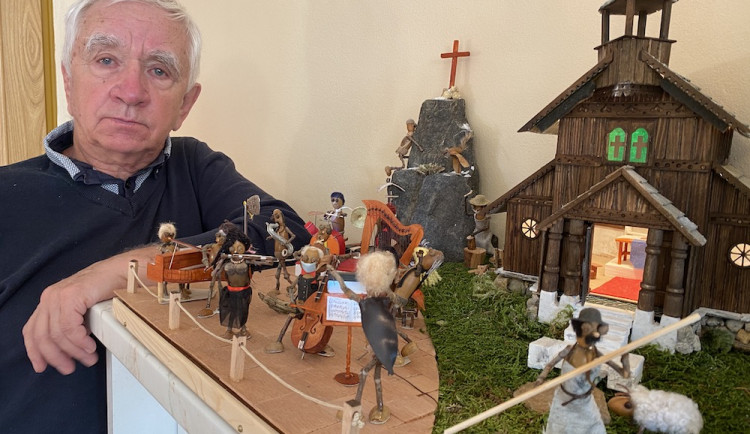 Unikátní lipenský betlém je poctou zdejším jedinečným památkám a  nádherné krajině a přírodě.