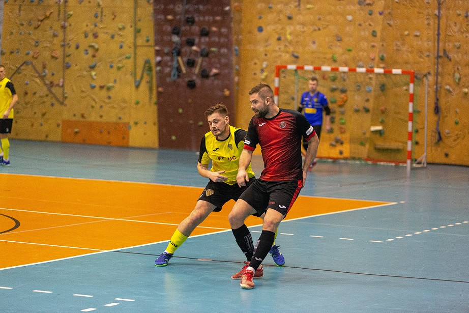 Futsalisté ztratili výhru osm sekund před koncem. S Ústím remizovali 4:4