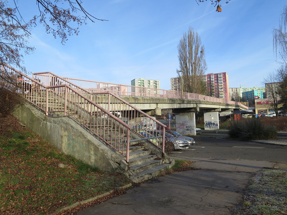 Lávka na sídliště Špičák projde kompletní rekonstrukcí