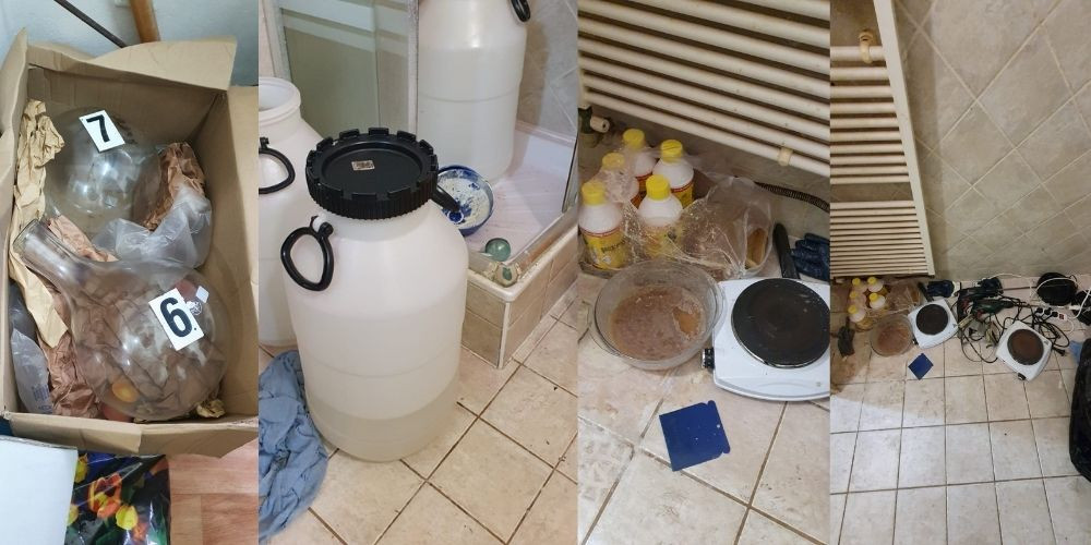 Při vaření pervitinu v bytě došlo k výbuchu. Popáleného vařiče zadrželi kriminalisté