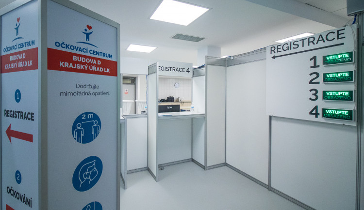 Očkovací centra v Liberci i na dalších místech jsou připravena. Otevřou se v pondělí