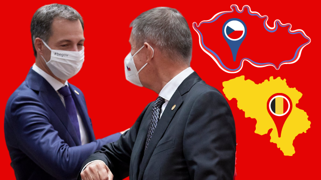 Belgie, Česko a covid-19. Srovnání dat a premiérů