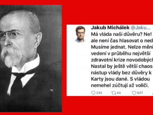 Tradiční T. G. Masaryk a fresh Piráti?